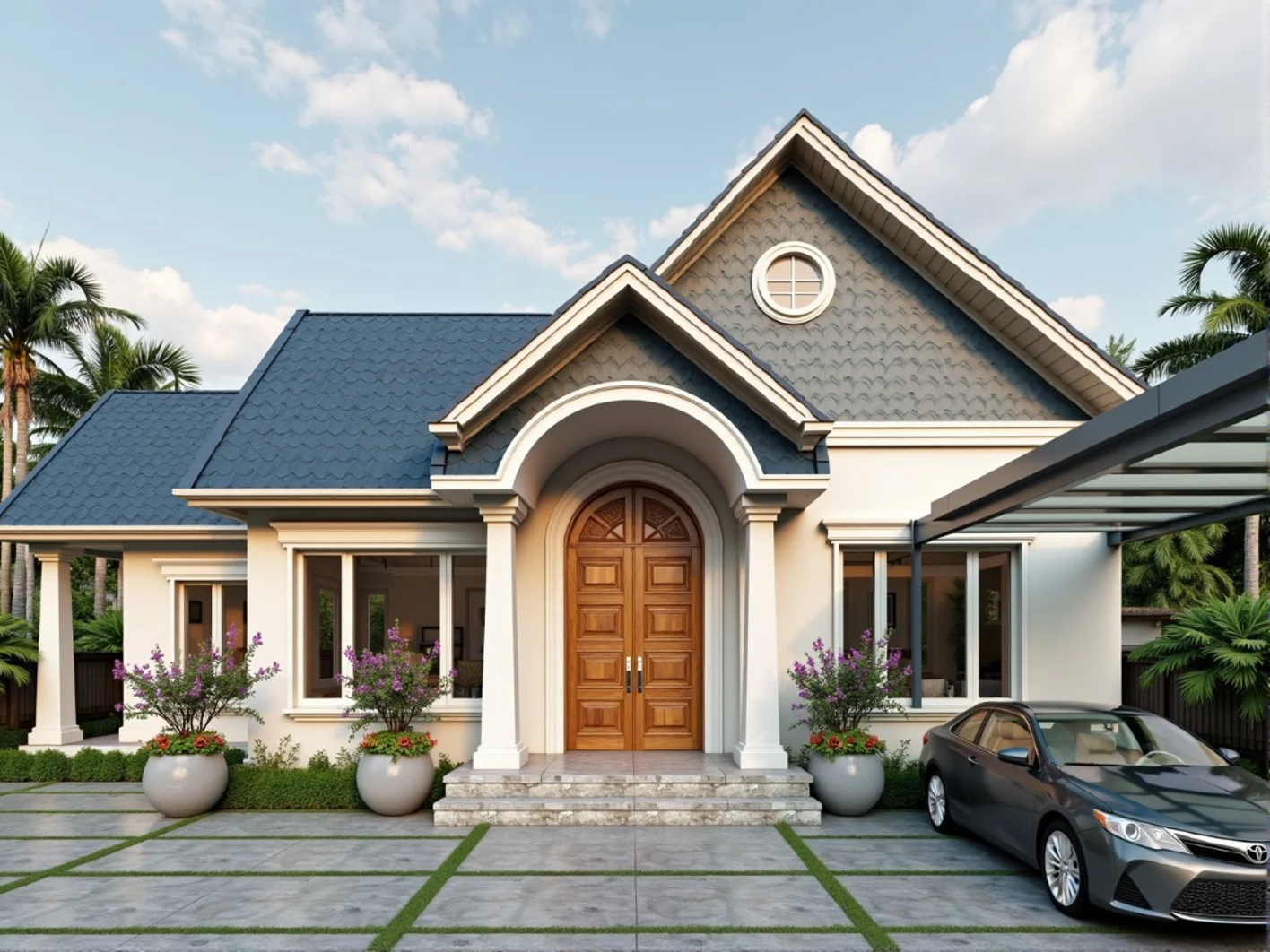 Nhà vườn cấp 4