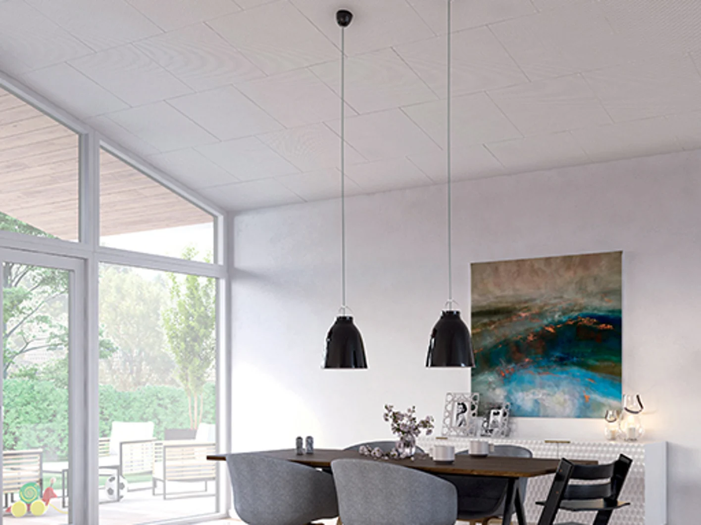 knauf danoloft plafond design acoustique
