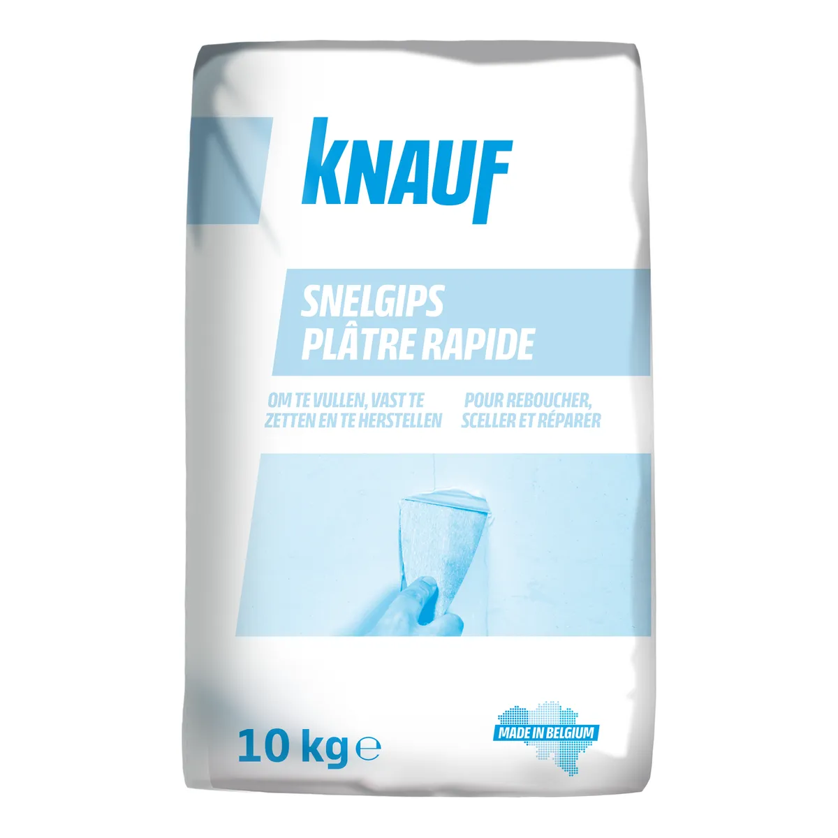 Knauf - Plâtre à prise rapide - Platre_rapide_10kg_PACK-PROD_C1N1_R