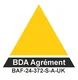 BDA Agrément BAF-24-372-S-A-UK