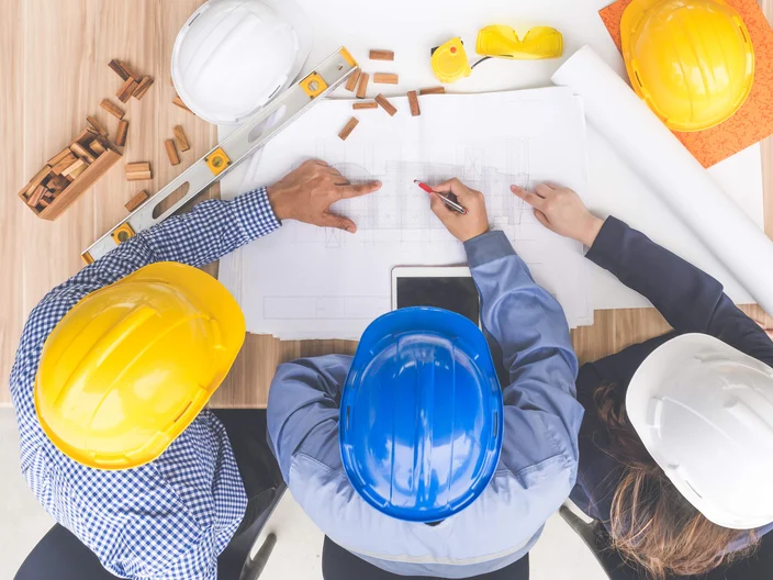 Renovatie werktekening