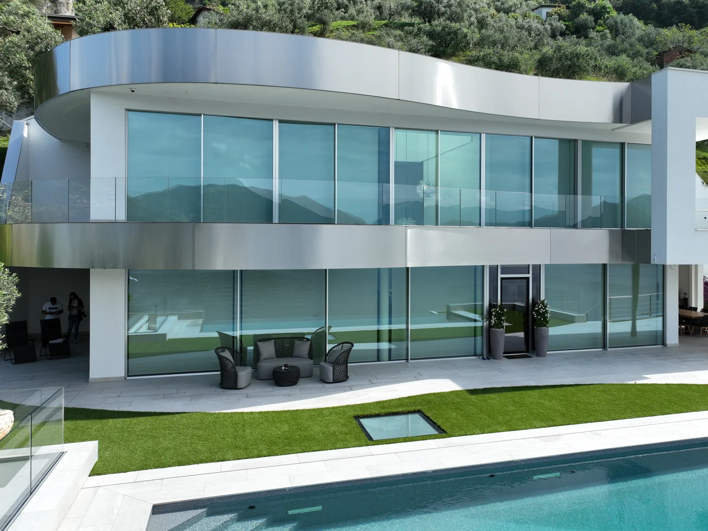 Villa sul lago di Iseo lavori finiti 27
