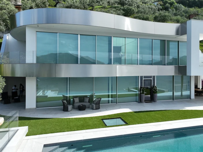 Villa sul lago di Iseo lavori finiti 27
