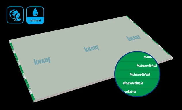 Knauf - MoistureShield 13mm - Moisturehield