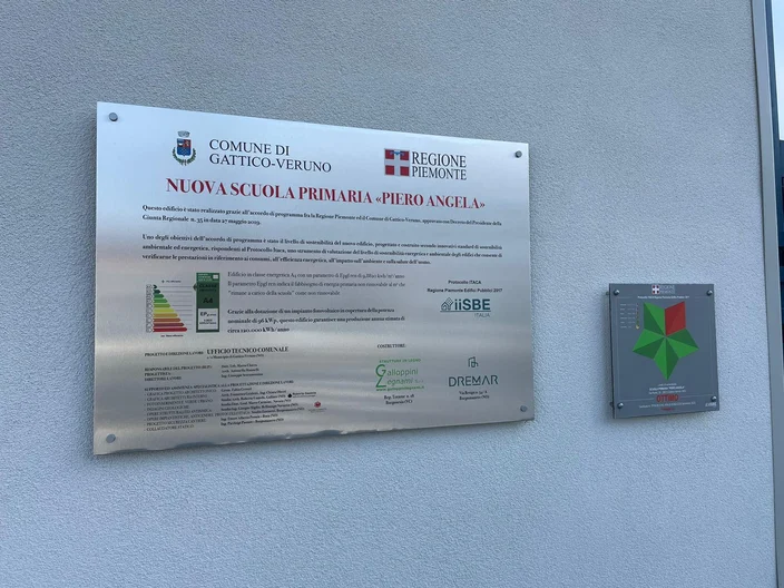 Scuola Comunale Piero Angela Novara lavori finiti 12