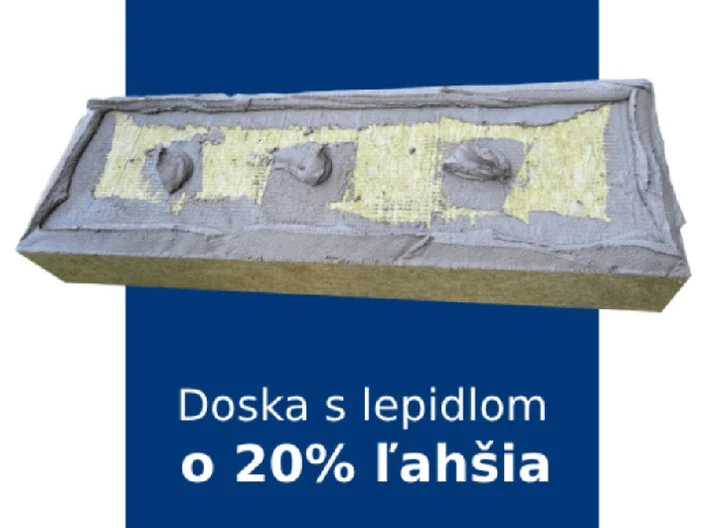 Novy rozmer fasadnej dosky