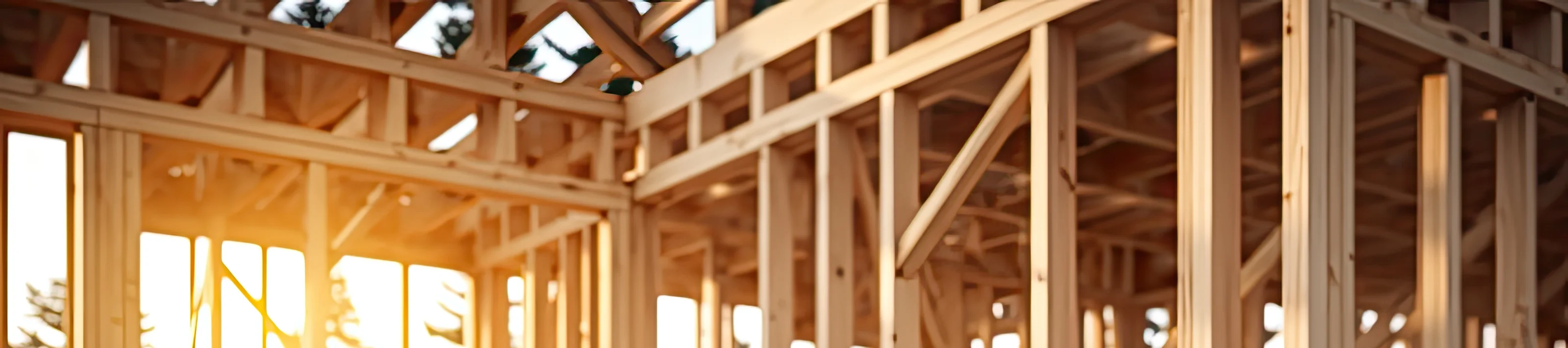Timber frame exterior wall