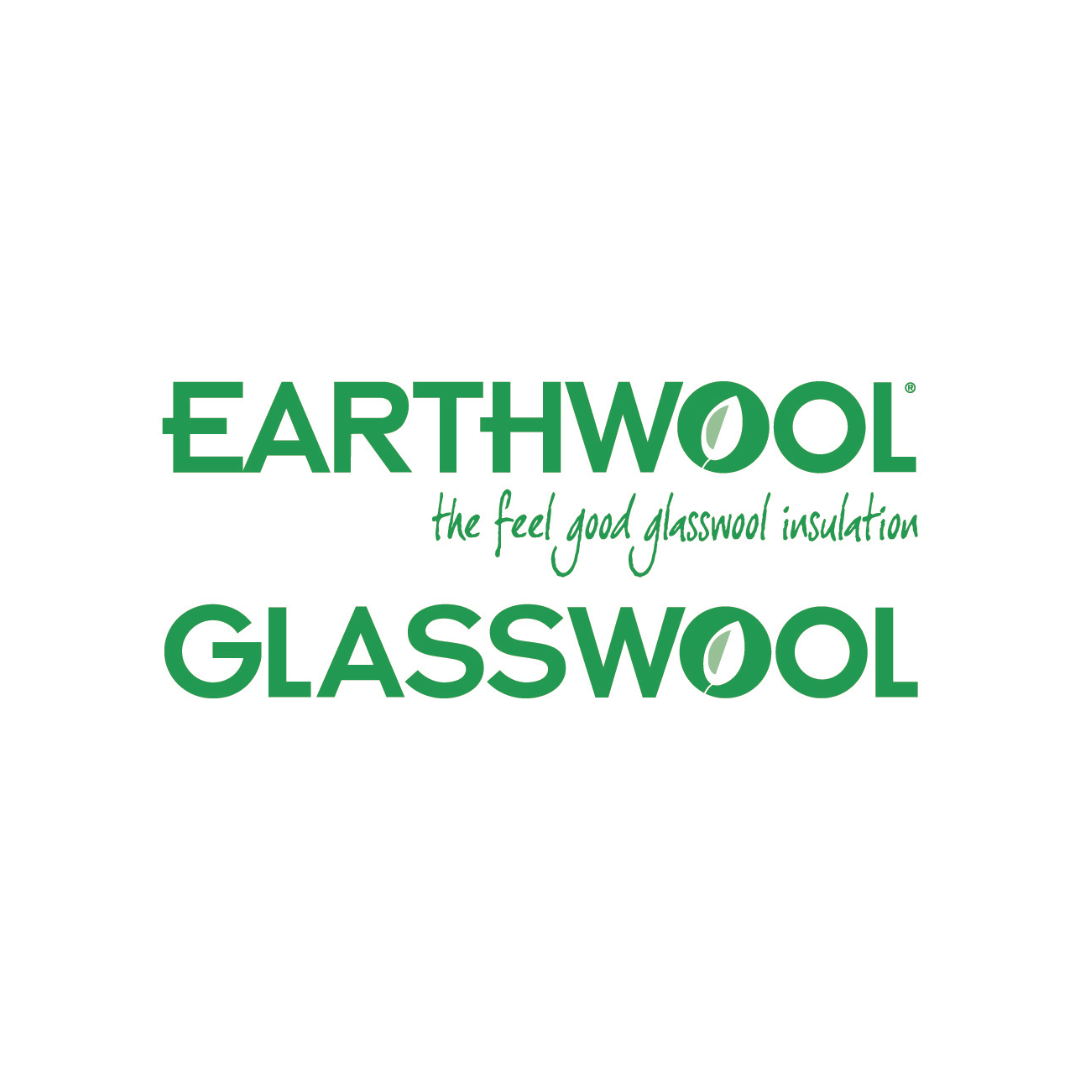 Earthwool glasswool stacked logo