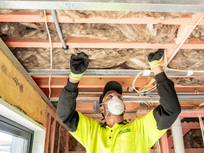 Ceiling insulation