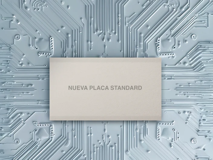 Nueva placa standard A