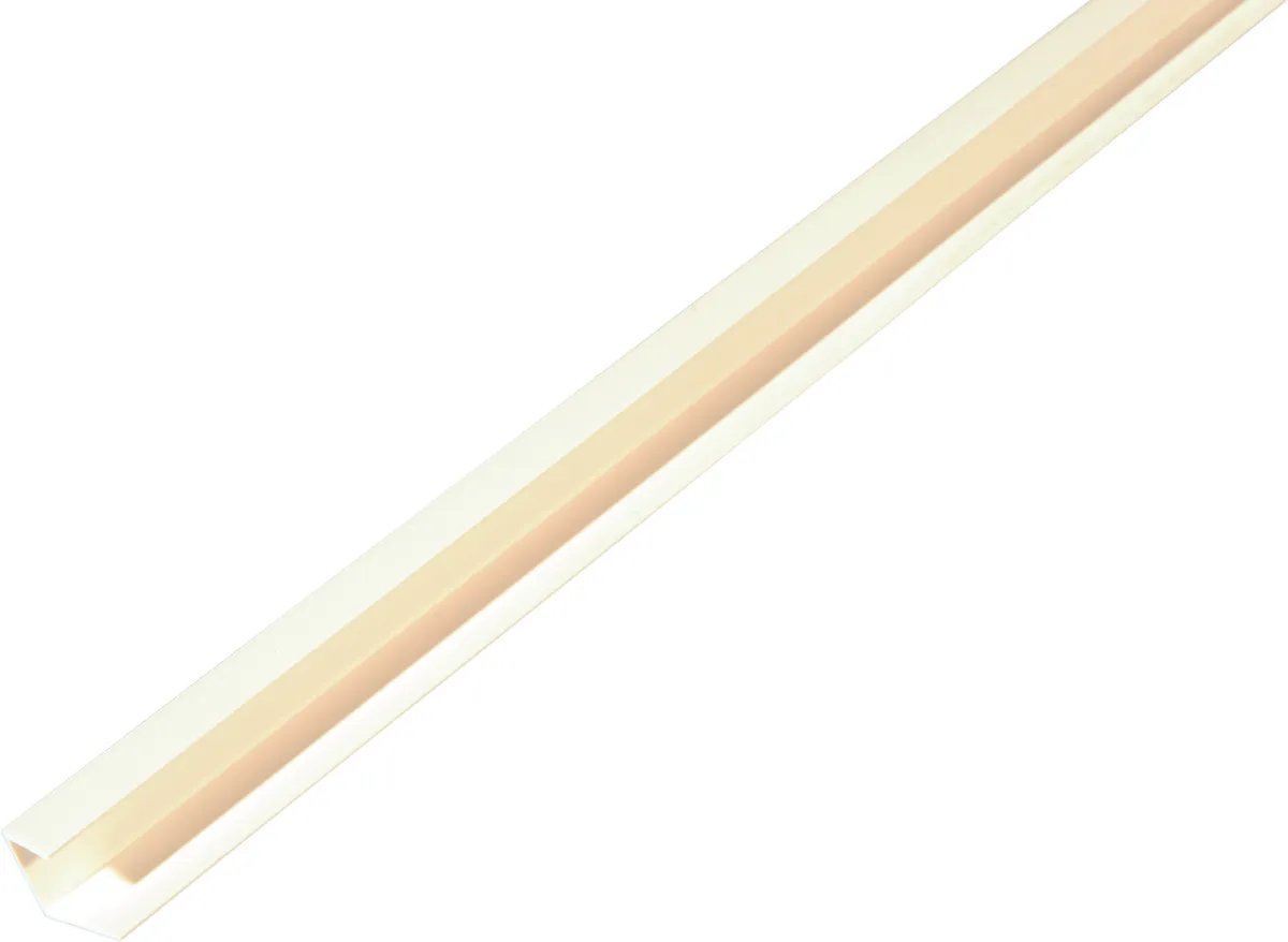 Knauf - Обкантващ PVC профил за плоскост тип J – бял