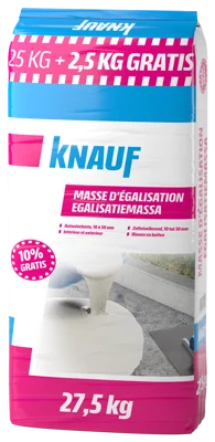 Knauf - Masse d'égalisation - Masse d'égalisation 27,5 kg
