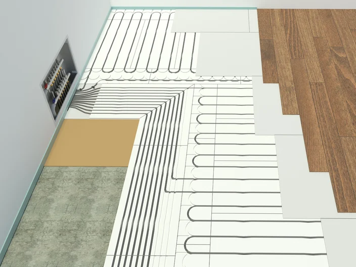 Brio Heizboden 3D Visualisierung System 