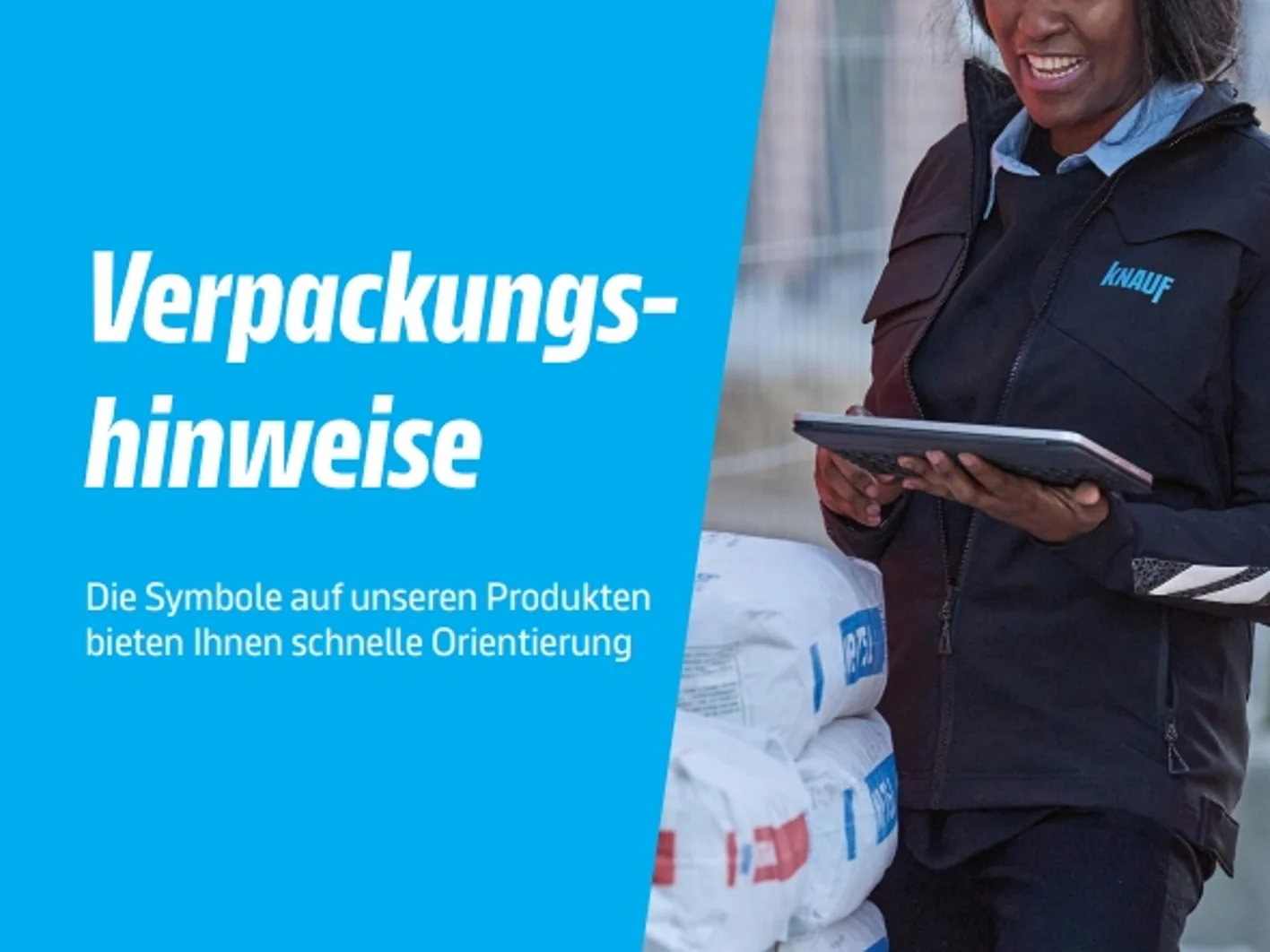 Cover Verpackungshinweise