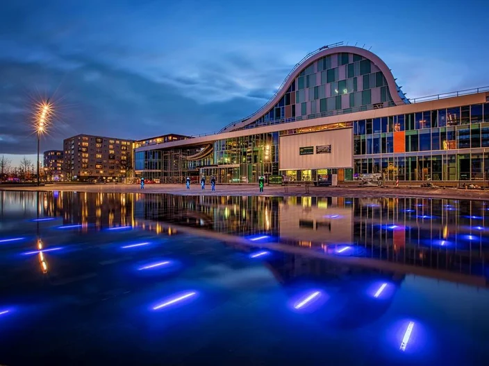 Atlas Theatre night view