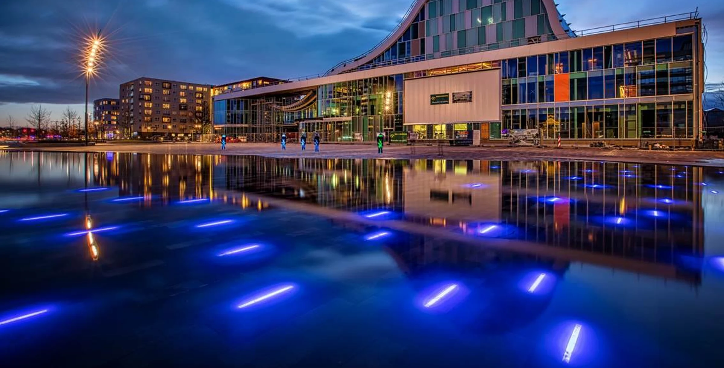 Atlas Theatre night view