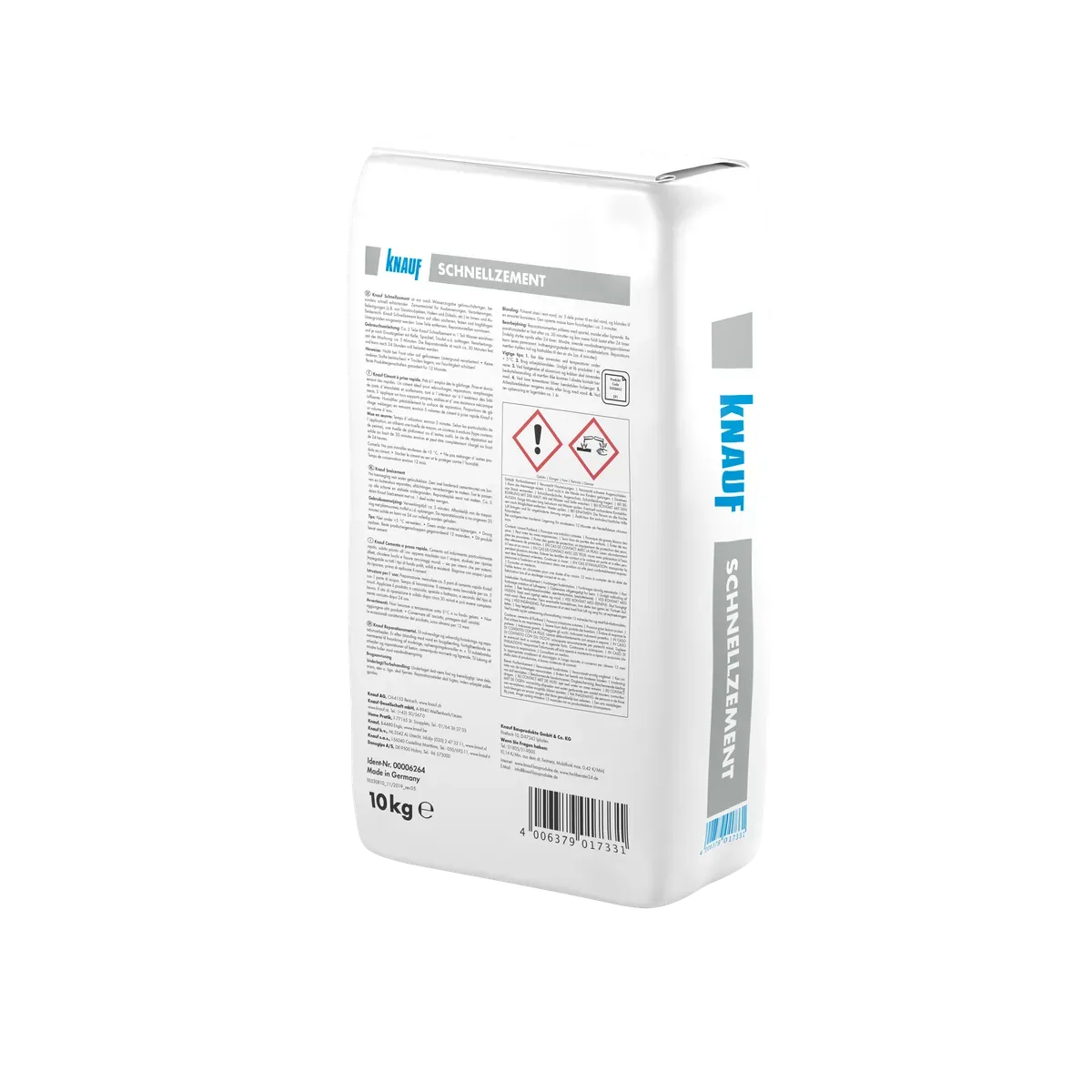 Knauf - Schnellzement - 4006379017331_Schnellzement_back_10kg