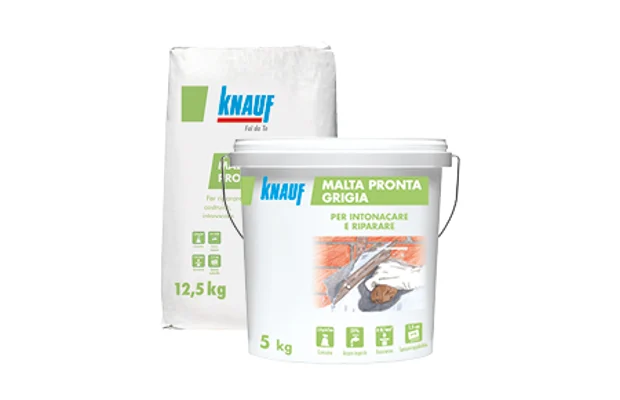 Knauf - Malta pronta grigia - Malta pronta grigia