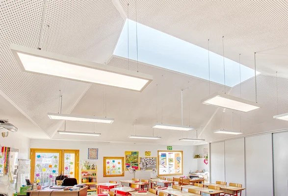 Knauf - Knauf Delta Linear - Décor Rectiligne 8/18R - Ecole le Cormier - L'Isle d'Espagnac 16 - Delta 8-18