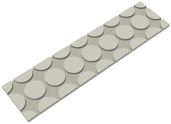 Knauf - Brio floor heating NP L - Brio Heizboden Noppenplatte Lang