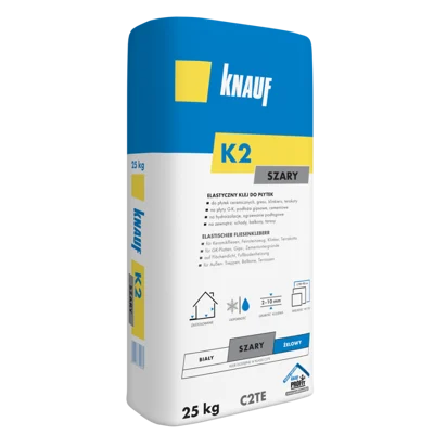 Knauf - Knauf K2: SZARY / BIAŁY  - Klej K2 SZARY