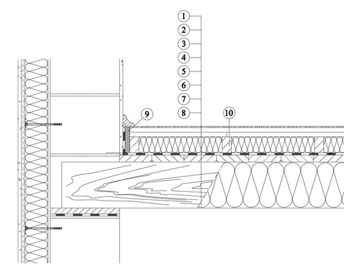Podlaha CAD detail