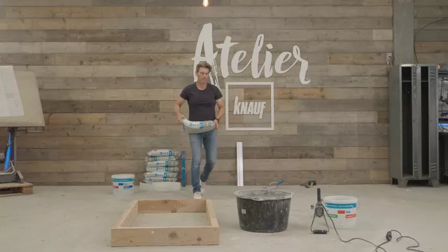 Knauf - Mortier Universel 4 en 1 EASY - Chape & klinkers avec mortier universel 4-en-1 EASY_FR
