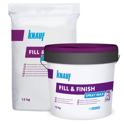 Knauf - Fill & Finish Spray Max - Fill Finish Spray Max KOMBO