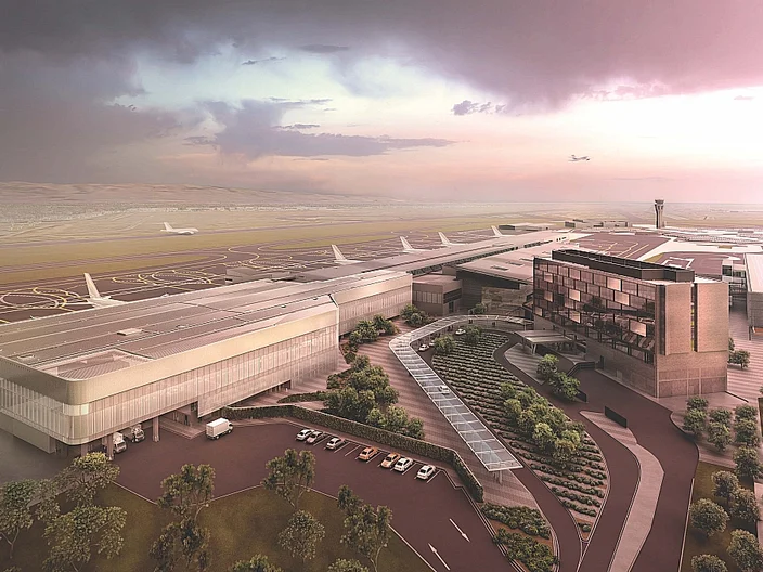 Adelaide Airport External View