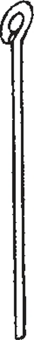 Knauf - חוט תליה עם עינית 1 מ' - Metal profiles and accessories