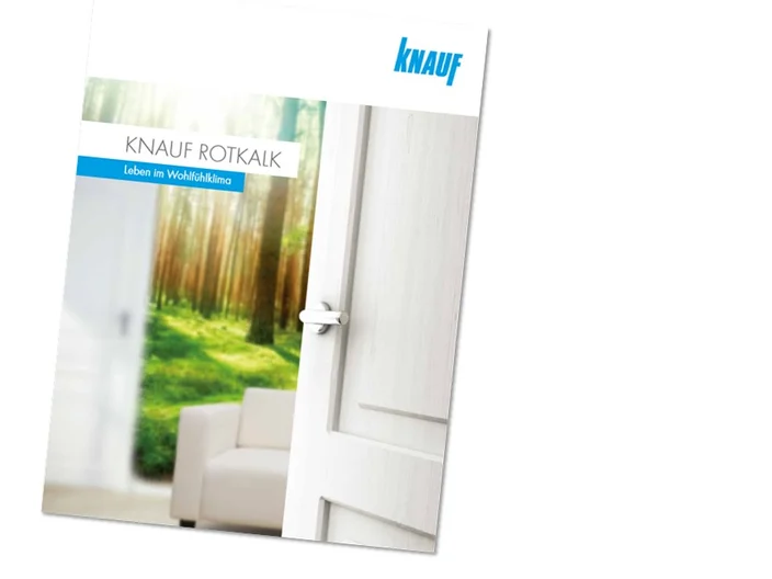 Knauf Rotkalk_Wohlfühlklima_Broschüre_Titelbild