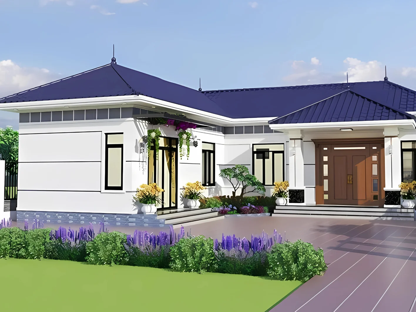 Nhà vườn cấp 4