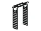 Knauf - 638147_C3-C5M Priamy záves pre CD 6027 120 mm (100 ks) - ohnutý