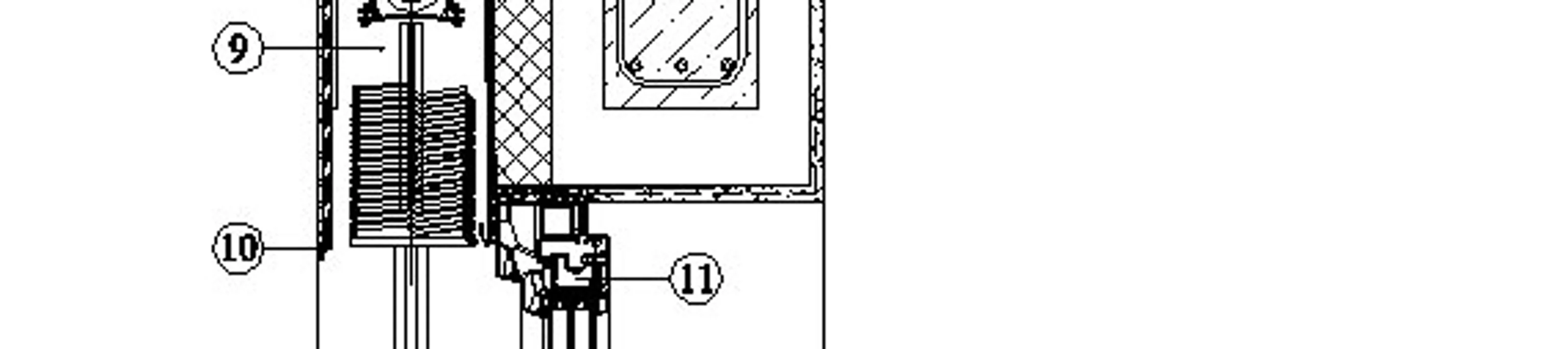 Detail kontaktní fasády