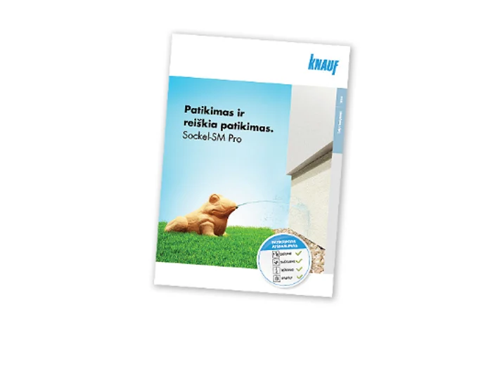 Knauf Sockel-SM Pro brošiūra