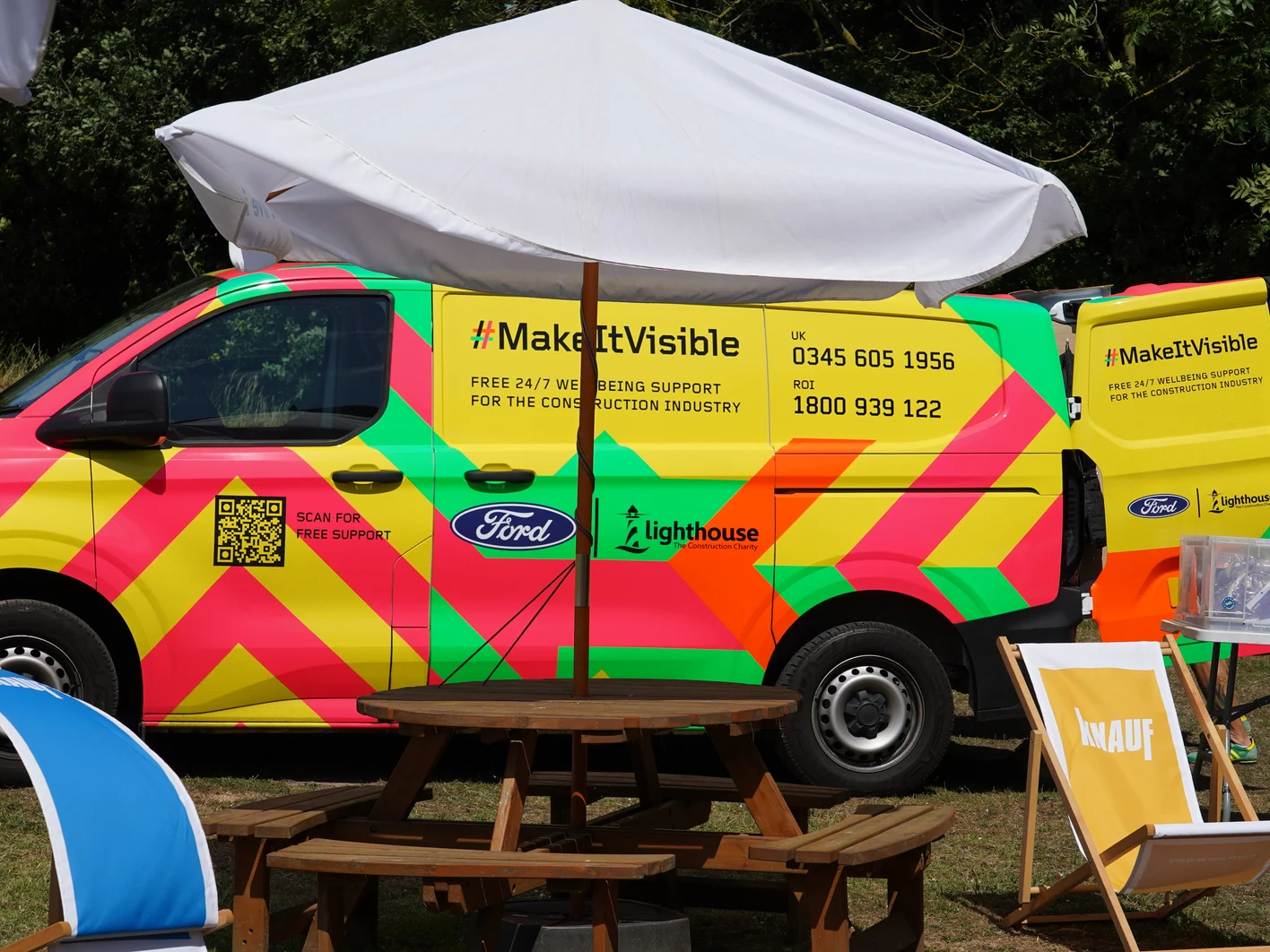 Lighthouse Charity Visit to Sittingbourne -24-06-25 -Make it visible van