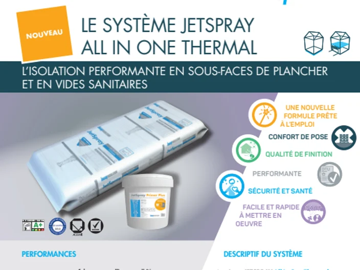fiche technique Jetspray AIOT