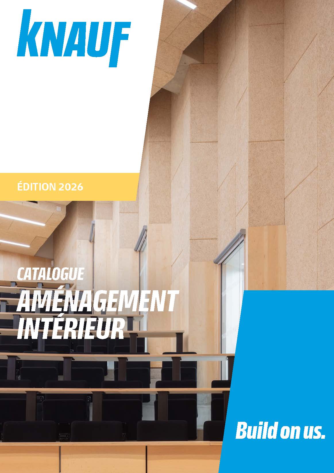 Couverture catalogue aménagement intérieur