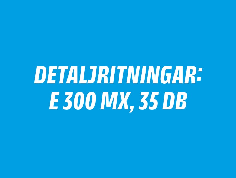 Knauf Sverige Detaljritningar Cards E 300 Mx, 35 dB