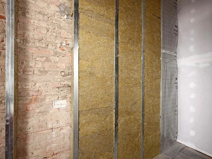 Aussenwand Innendämmung, Verarbeitung