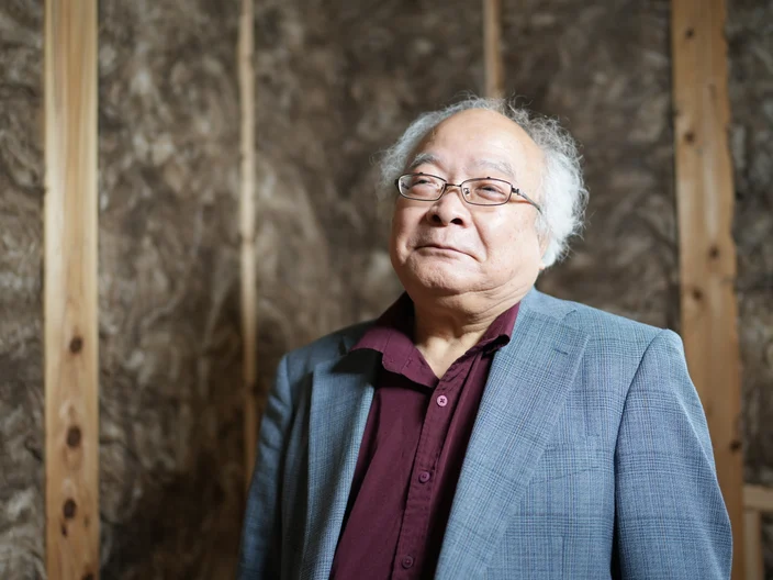 Mr Nishikata on the site