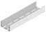 Knauf - Knauf UA 100/40 + 2 rangées de perforations (2 mm) - Profilé UA + 2 rangées de perforations  (2 mm) - Profiel UA + 2 rijen perforaties (2 mm)