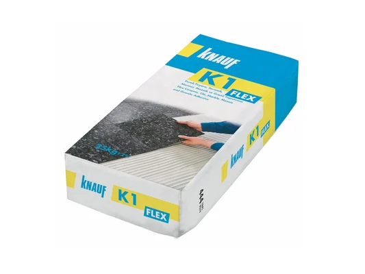 Knauf - K1 Flex კრამიტის წებოვანი ნაცრისფერი - 26692 K1 Flex