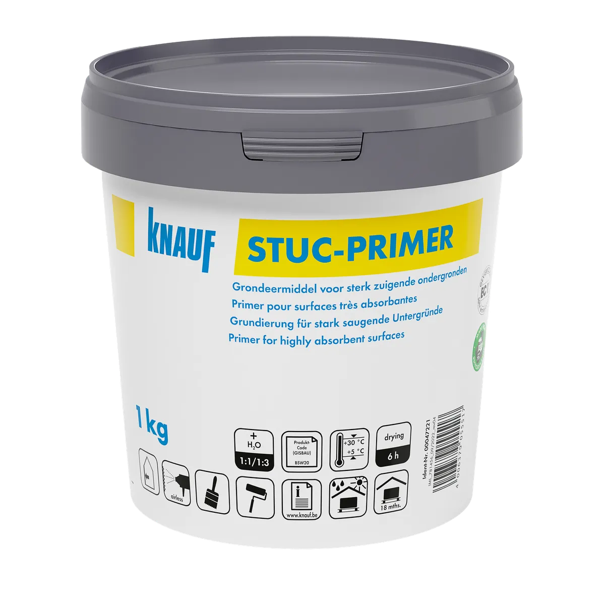 Knauf - Stuc-Primer - Stuc Primer_1kg_PACK-PROD_C1C1