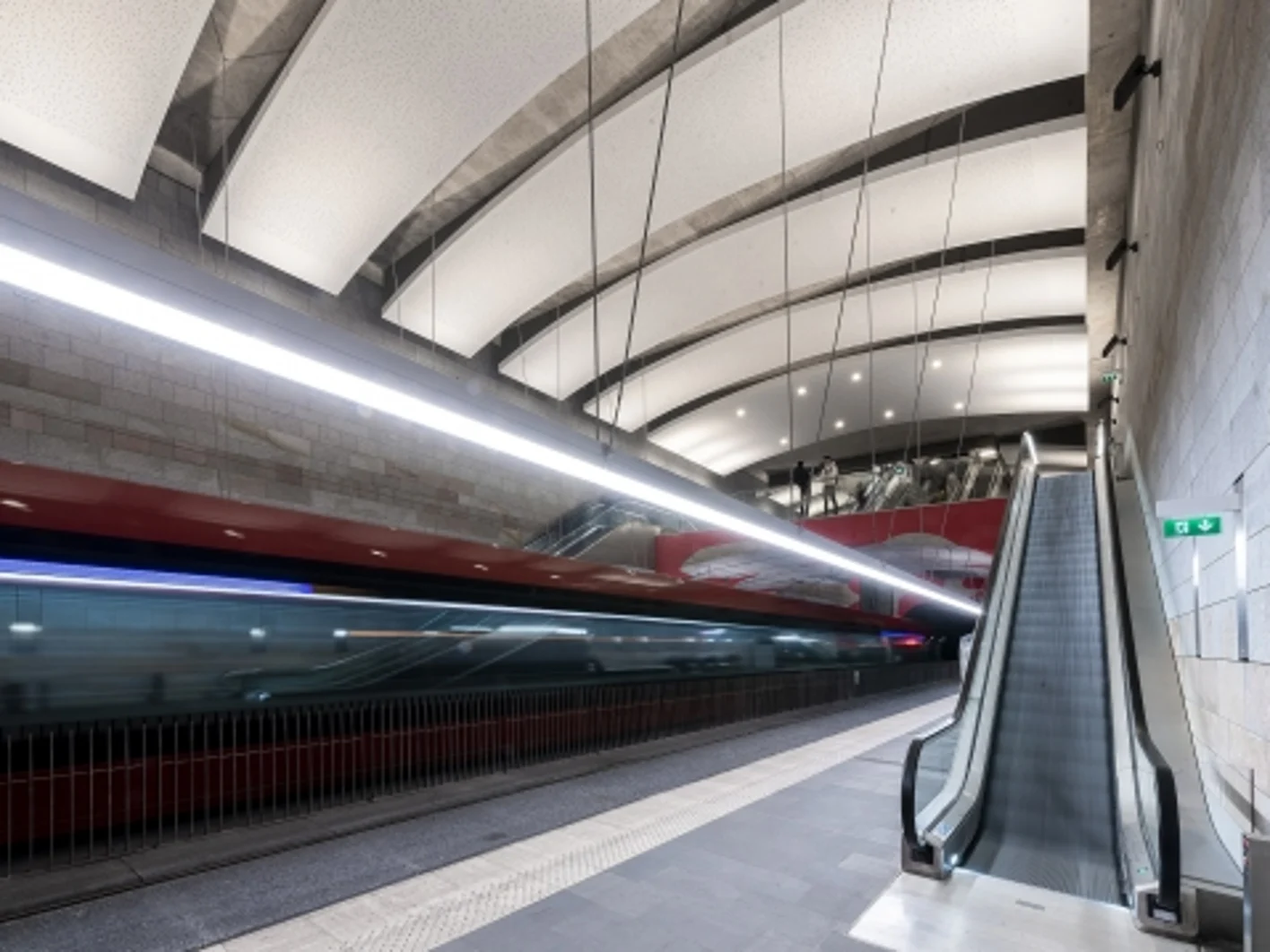 GARE DE TRAMWAY SOUTERRAINE - NICE