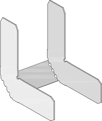 Knauf - Για σύνδεση προφίλ CD σε ορθή γωνία - 3453 Angle connector 90°