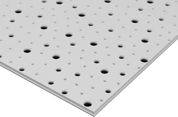 Knauf - Akustična plošča Cleaneo Akustik Thermoboard UFF 8/15/20 R 12,5 Streulochung - CleaneoUFF81520R125_664441_81520R125x1200x2000mmschwarz_00608440_01.jpg