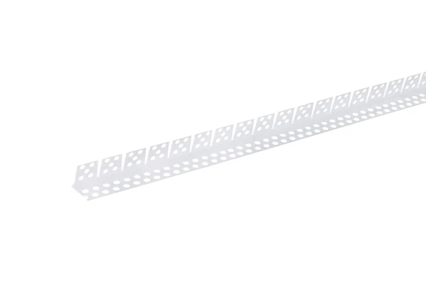 Knauf - PVC-Rundbogenprofil - PVC-Rundbogenprofil - Lankstus baltas apsauginis kampo profilis, skirtas glaistyti
