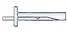 Knauf - דיבל מתכת 6X40 - Metal profiles and accessories