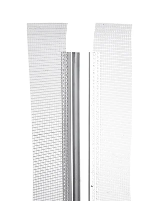 Knauf - Profilé creux d'angle rentrant - Profilé d'angle rentrant PVC Aquapanel